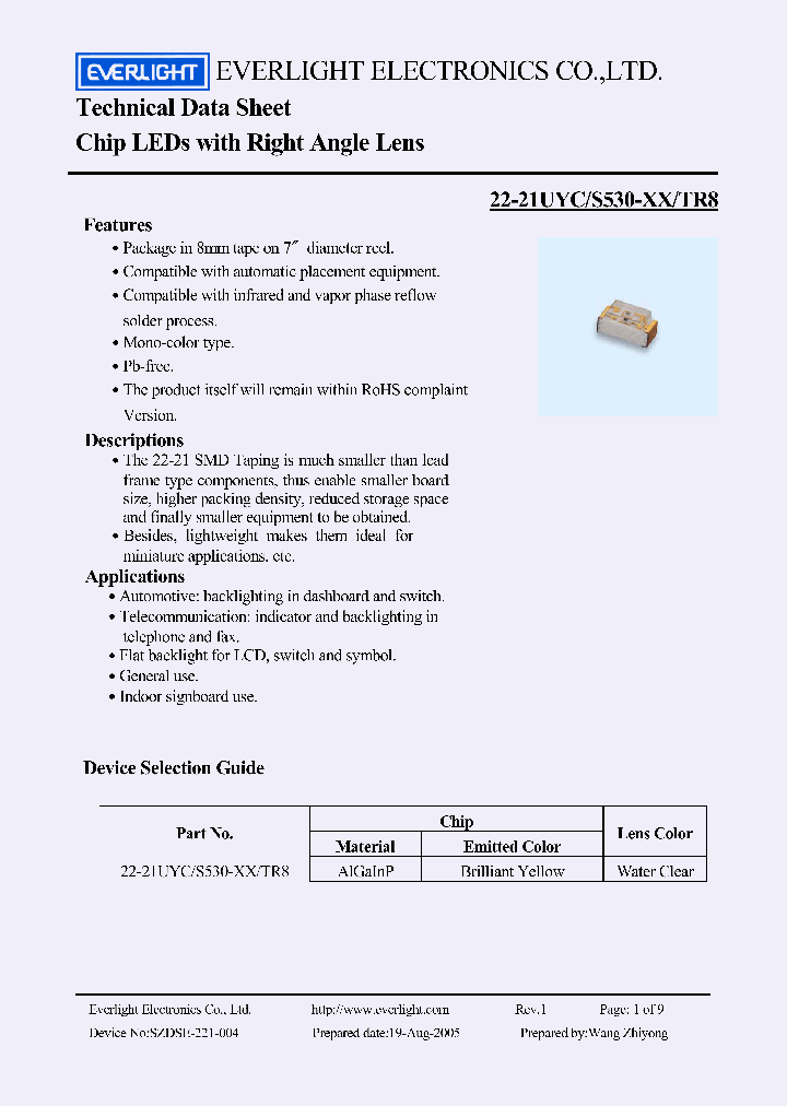 22-21UYC_4219565.PDF Datasheet