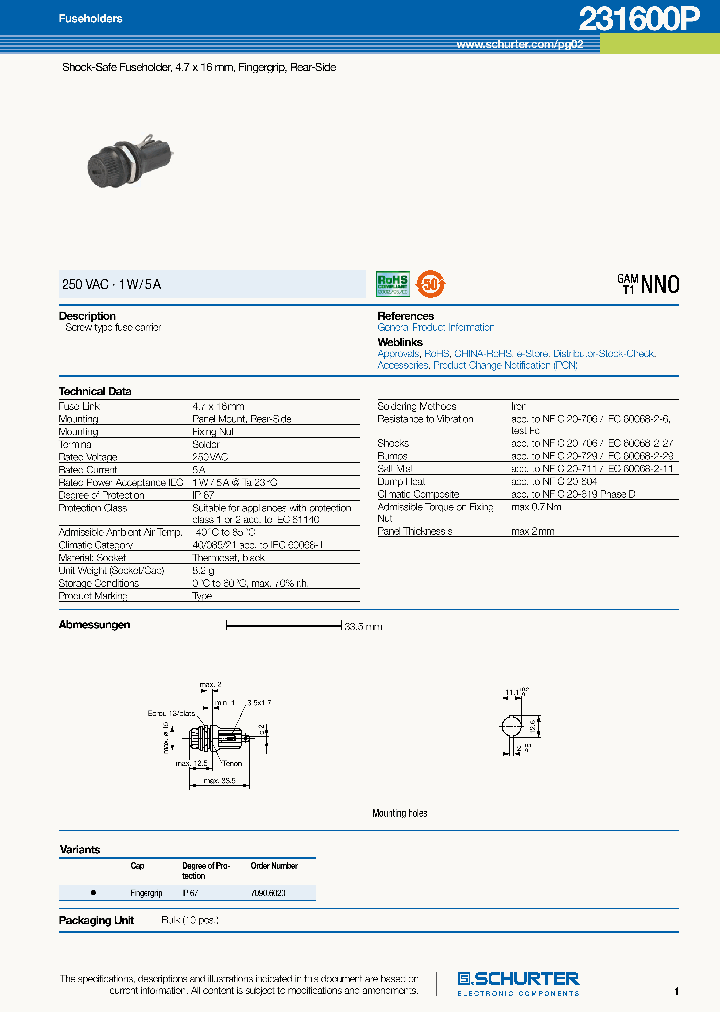 231600P_4901610.PDF Datasheet