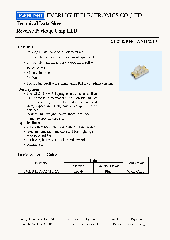 23-21B-BHC-AN1P2_4586031.PDF Datasheet