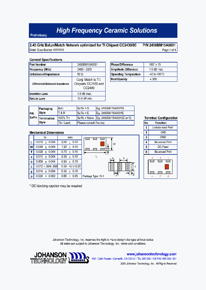 2450BM15A0001_4662616.PDF Datasheet