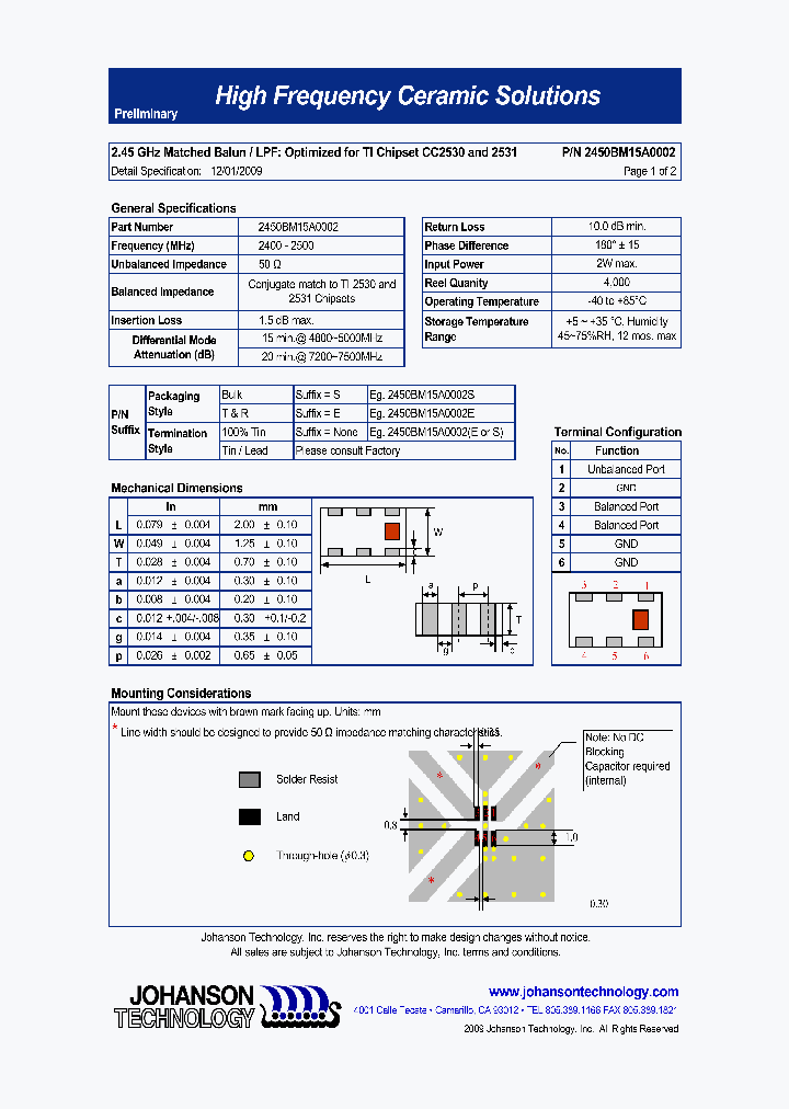 2450BM15A0002_4662620.PDF Datasheet