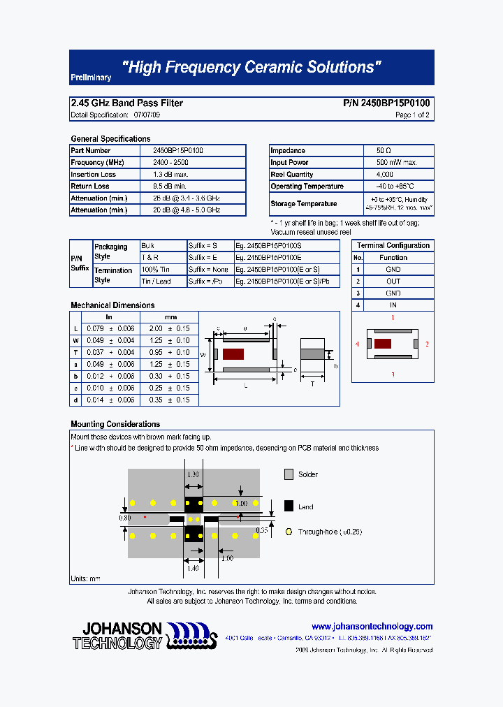 2450BP15P0100_4751525.PDF Datasheet