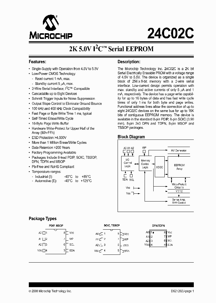 24C02C08_4472297.PDF Datasheet