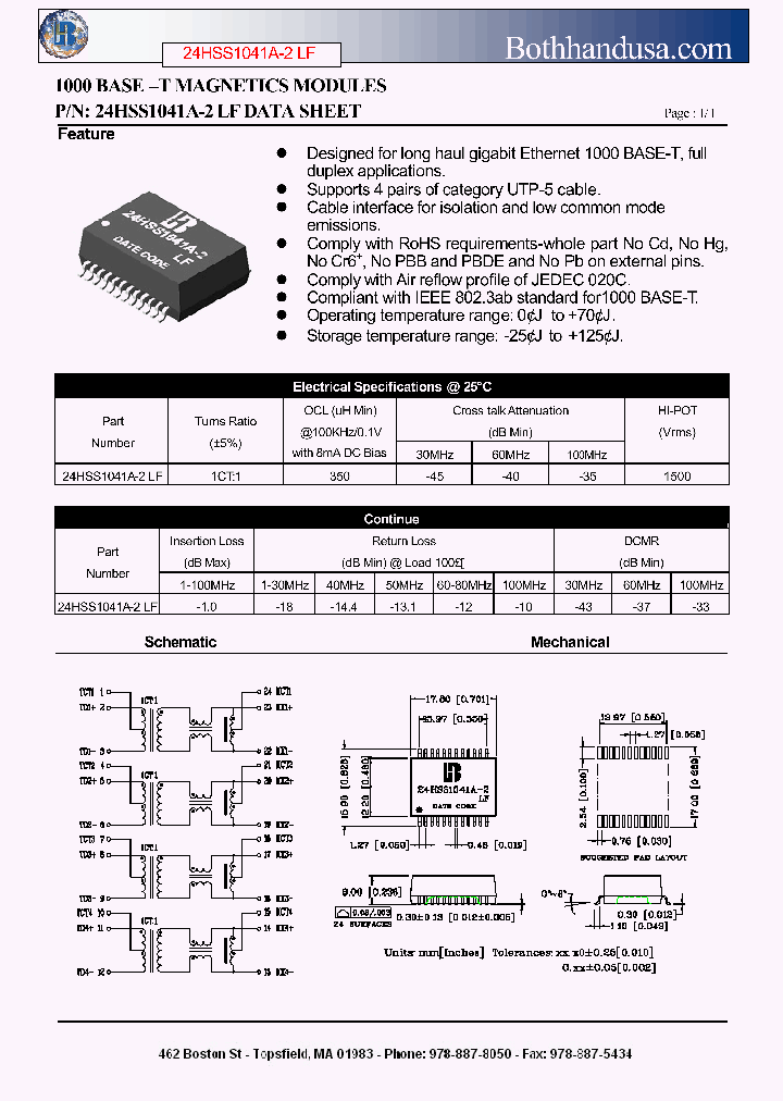24HSS1041A-2-LF_4692851.PDF Datasheet