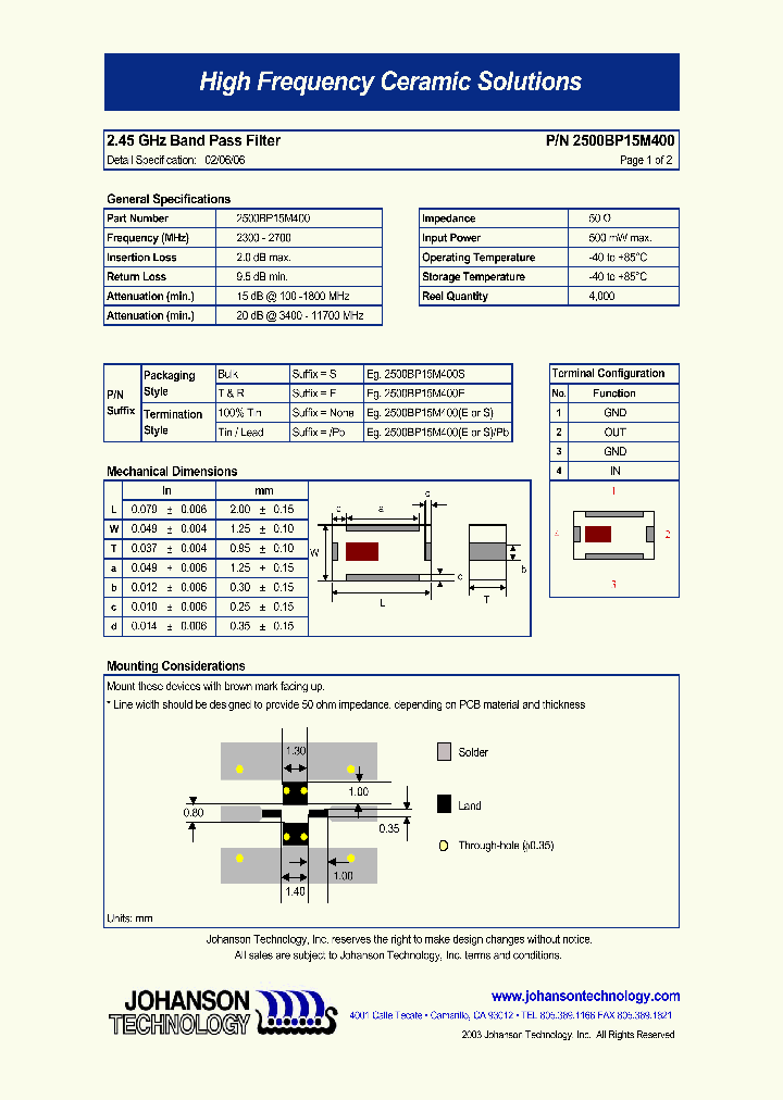 2500BP15M400_4695746.PDF Datasheet