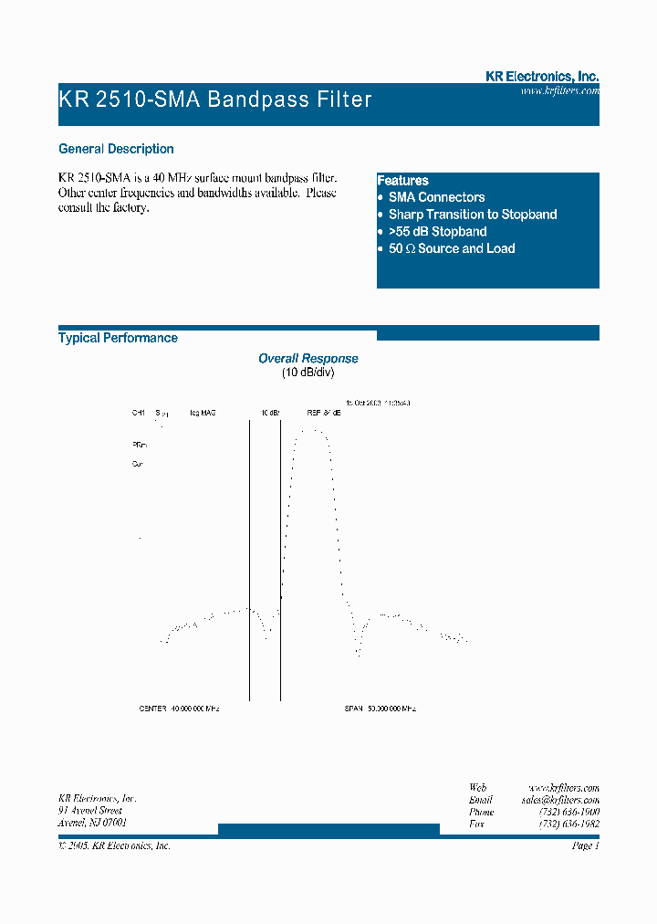 2510-SMA_4684059.PDF Datasheet