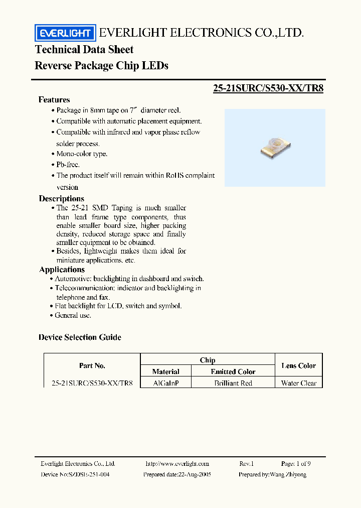 25-21SURC_4654872.PDF Datasheet