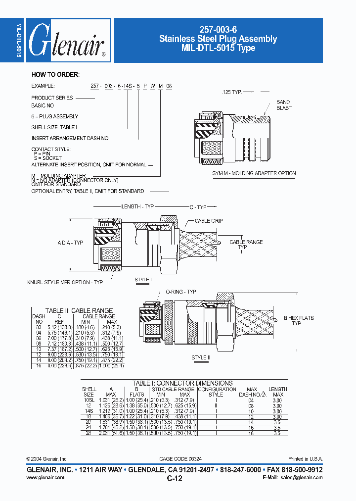 257-003-6-10SL-5_4577696.PDF Datasheet