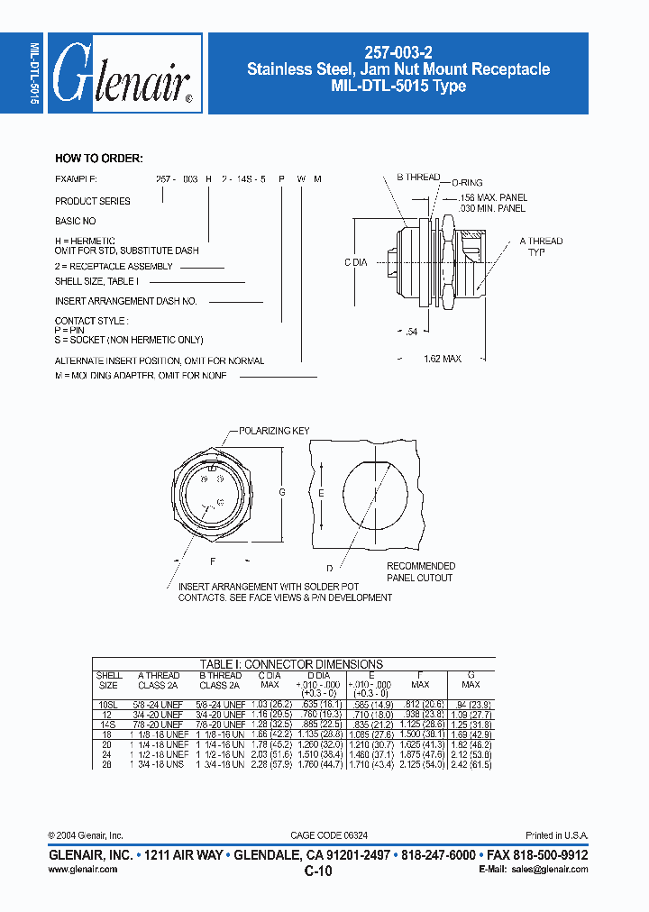 257-003H2-10SL-5_4724709.PDF Datasheet