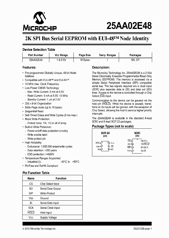 25AA02E4810_4794714.PDF Datasheet