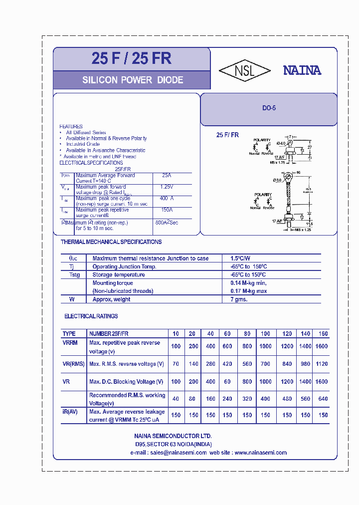 25HFR80_4471413.PDF Datasheet