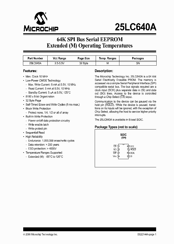 25LC640AT-MSN_4776342.PDF Datasheet