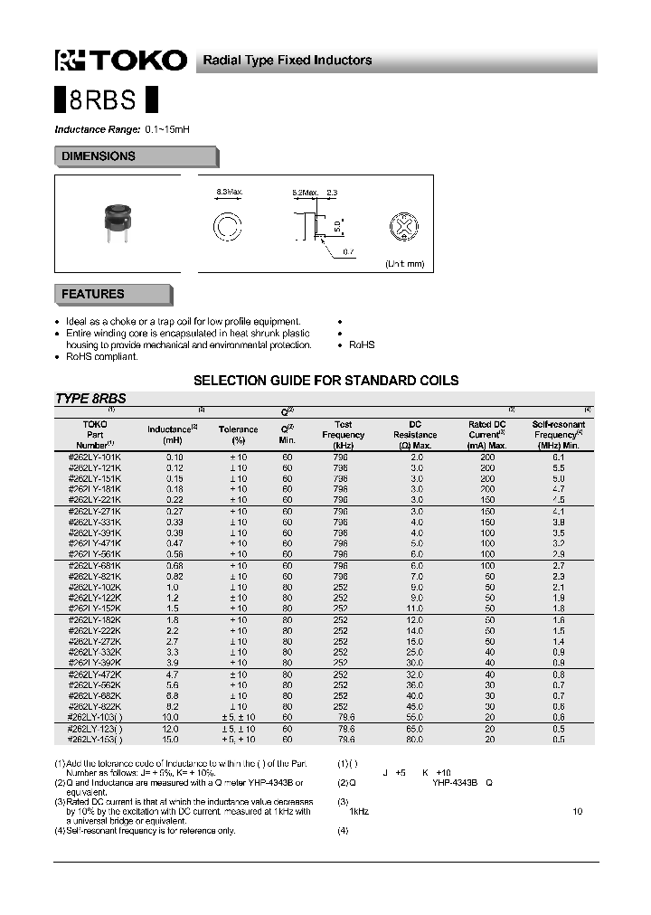 262LY-101K_4659869.PDF Datasheet