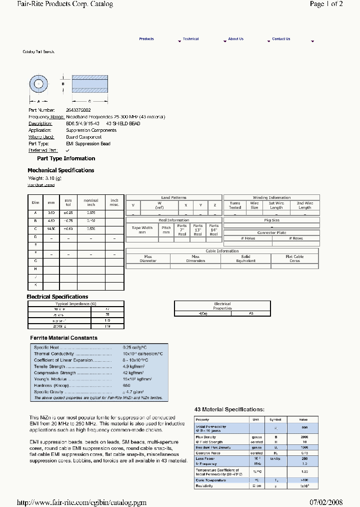2643375002_4384801.PDF Datasheet