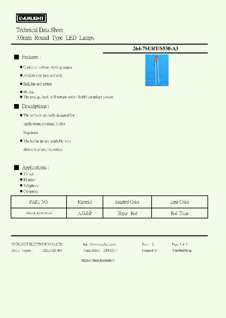 264-7SURT-S530-A3_4318262.PDF Datasheet