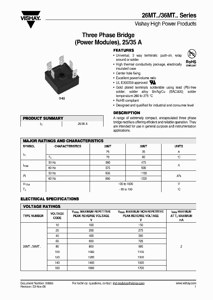 26MT160_4248004.PDF Datasheet
