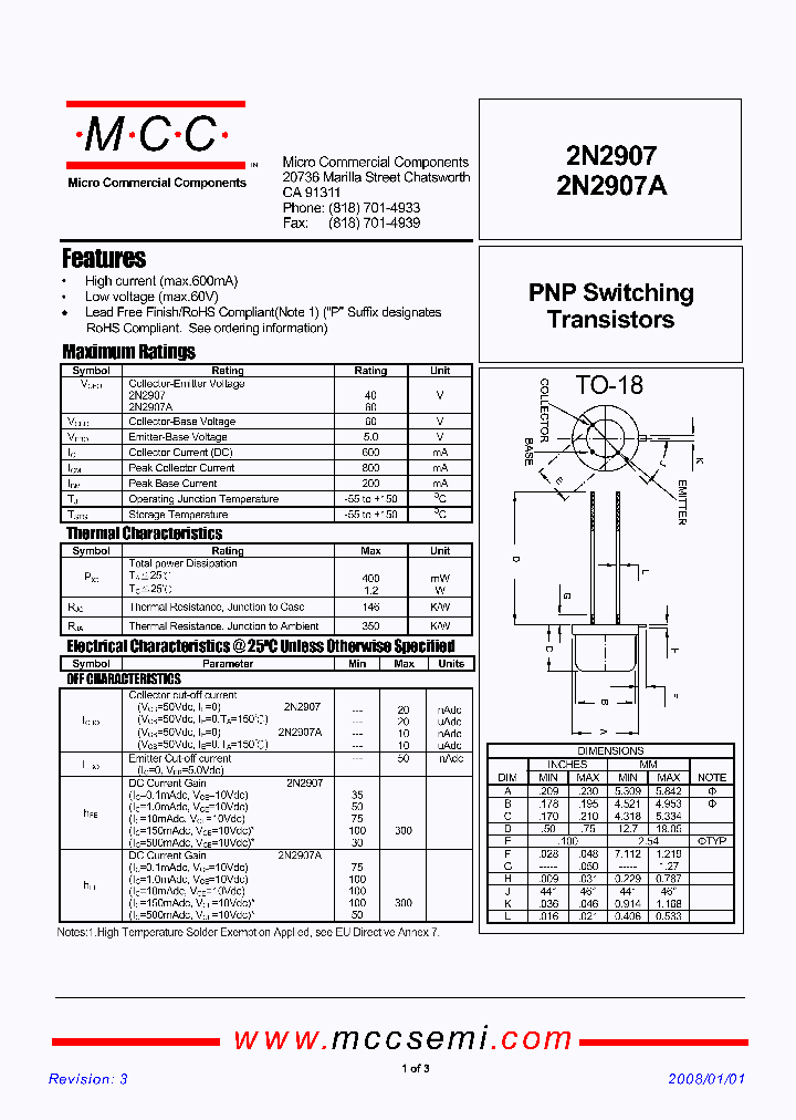 2N2907-BP_4785358.PDF Datasheet