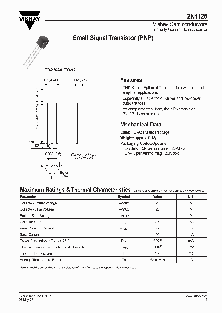 2N4126_4347826.PDF Datasheet