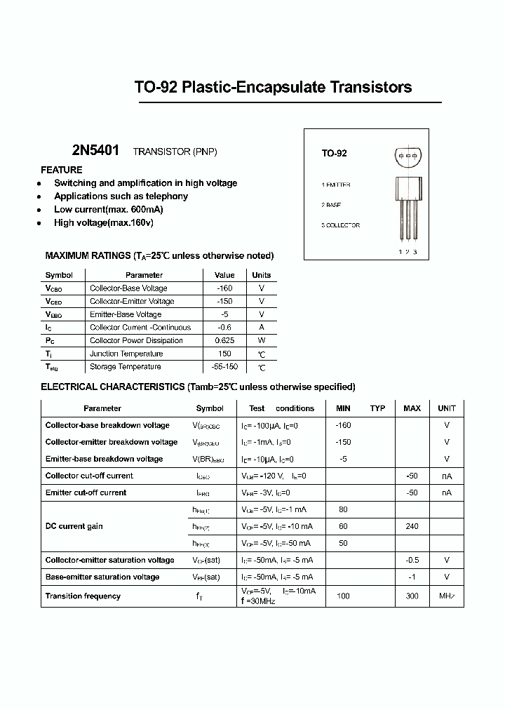 2N5401_4570340.PDF Datasheet