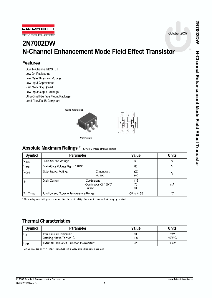 2N7002DW_4399907.PDF Datasheet