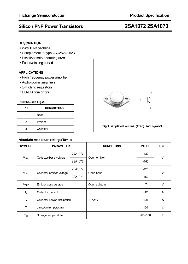 2SA1072_4306025.PDF Datasheet