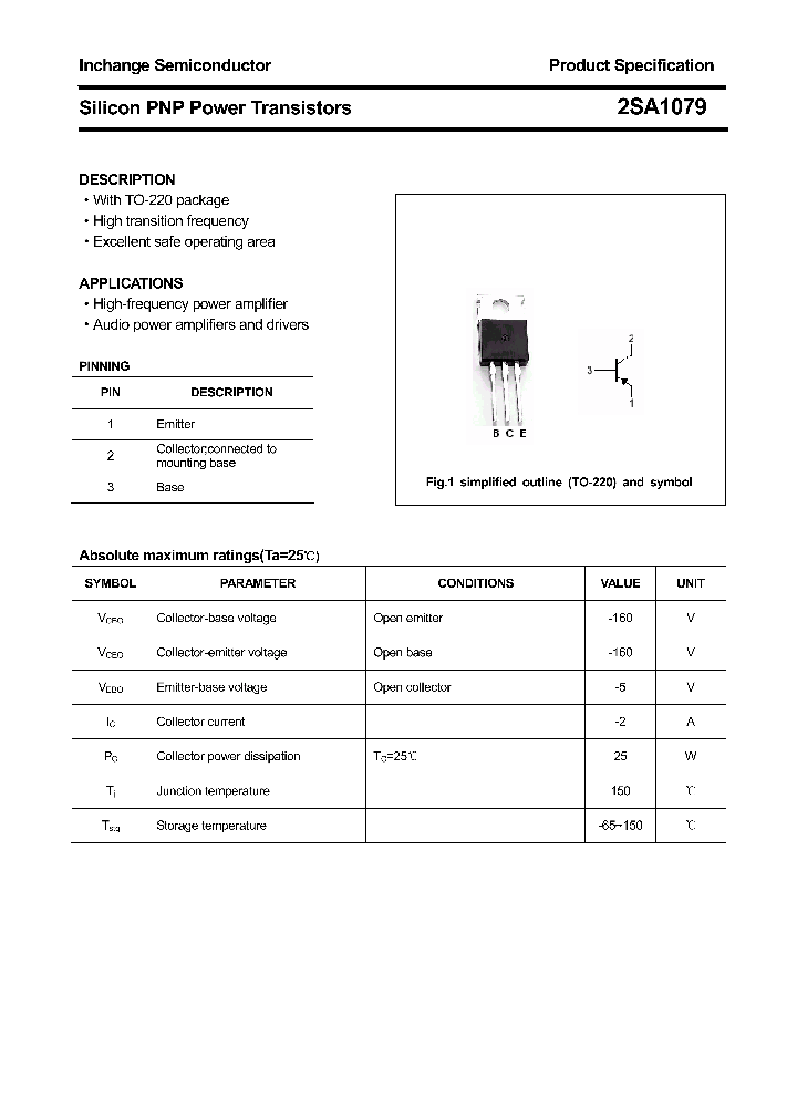 2SA1079_4306032.PDF Datasheet