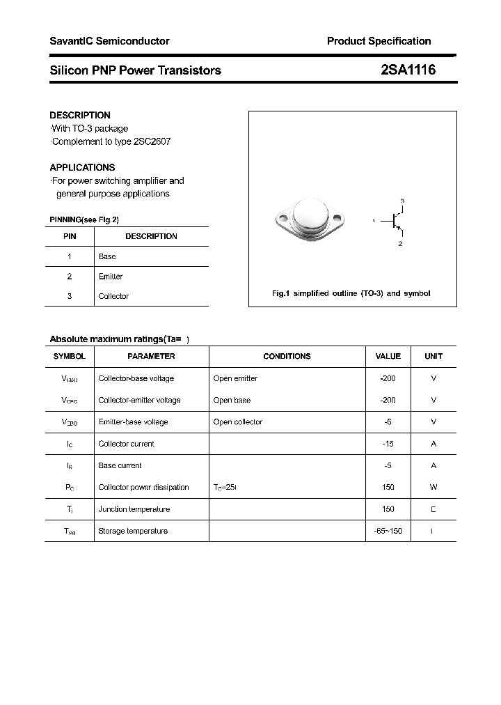 2SA1116_4433591.PDF Datasheet