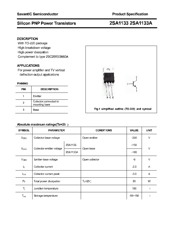 2SA1133_4398459.PDF Datasheet