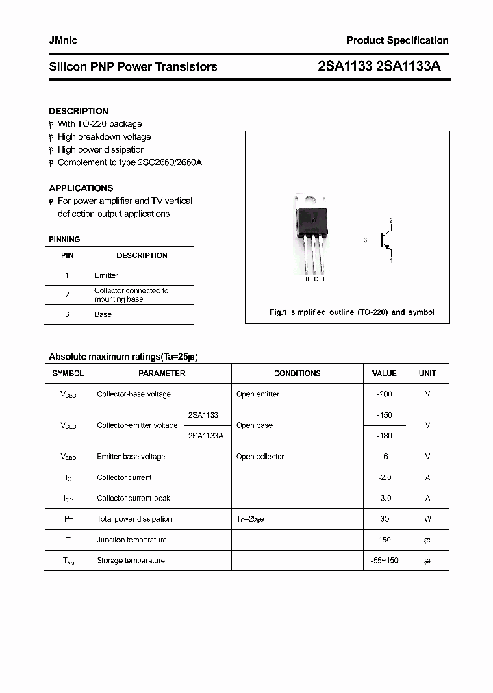 2SA1133_4458401.PDF Datasheet