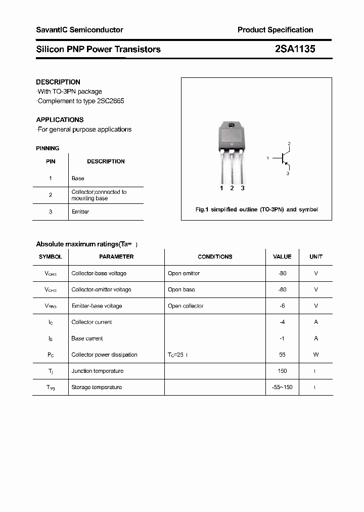 2SA1135_4398463.PDF Datasheet