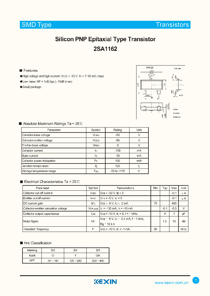 2SA1162_4284770.PDF Datasheet