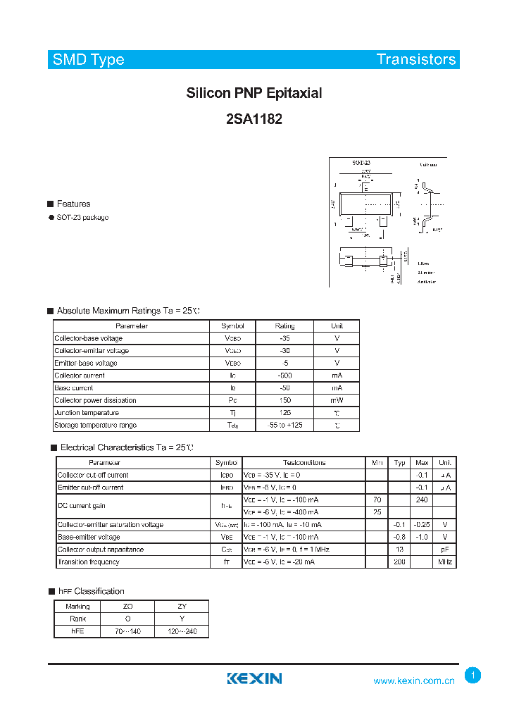 2SA1182_4292745.PDF Datasheet