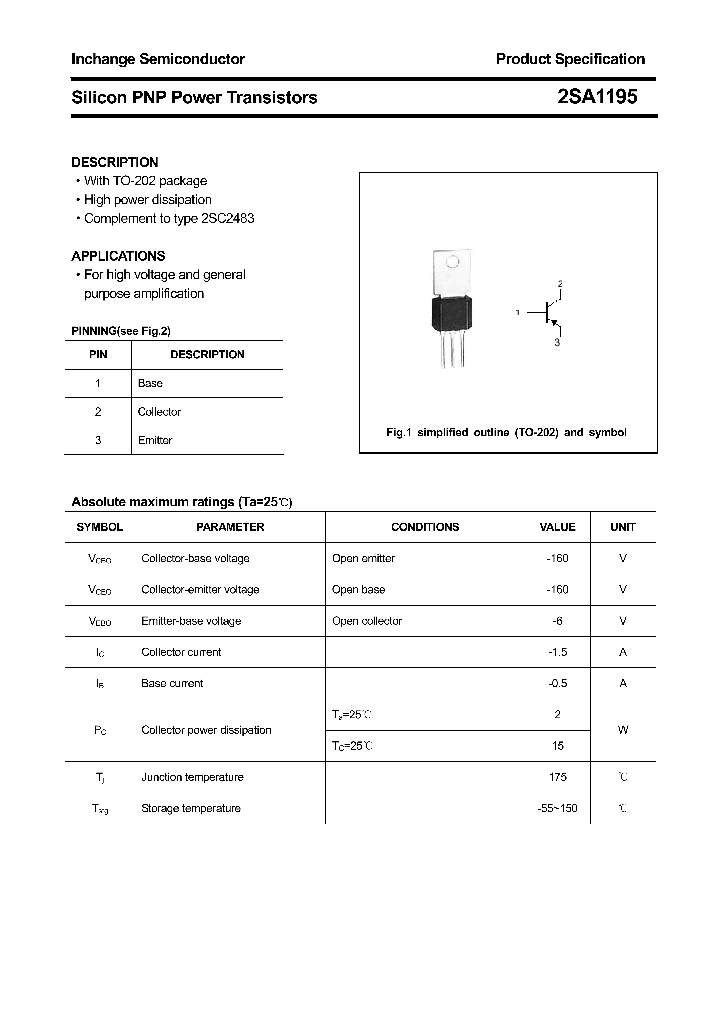 2SA1195_4561772.PDF Datasheet