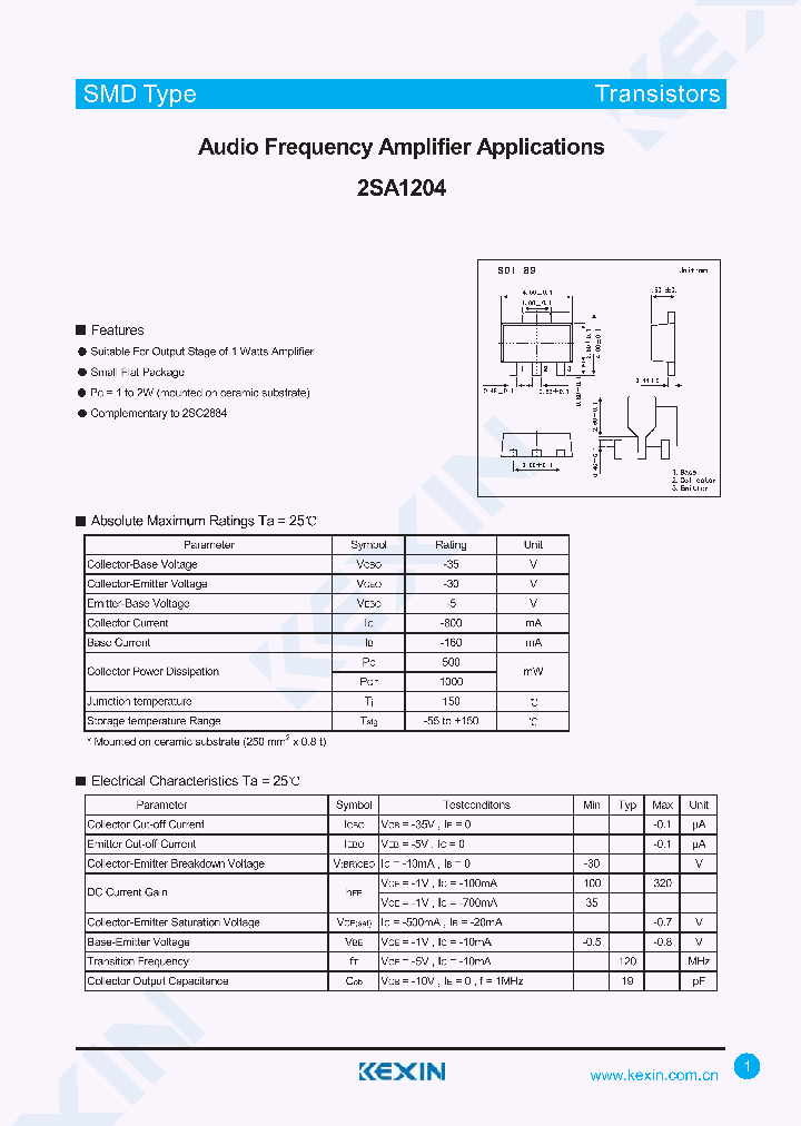 2SA1204_4319763.PDF Datasheet