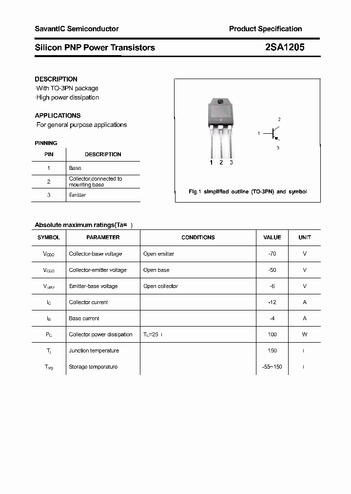 2SA1205_4391293.PDF Datasheet
