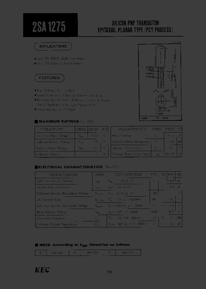 2SA1275_4258674.PDF Datasheet