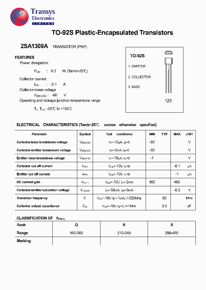 2SA1309A_4198611.PDF Datasheet