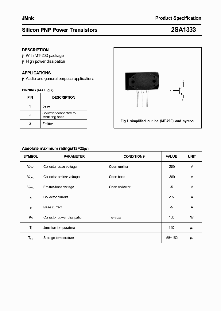 2SA1333_4451639.PDF Datasheet