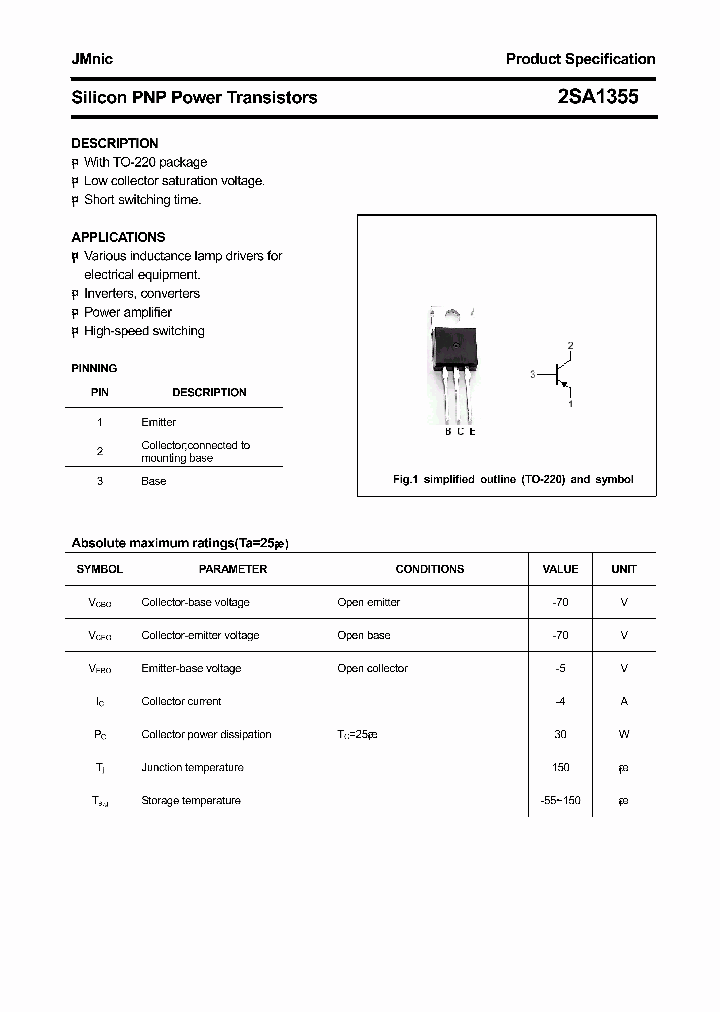 2SA1355_4695405.PDF Datasheet