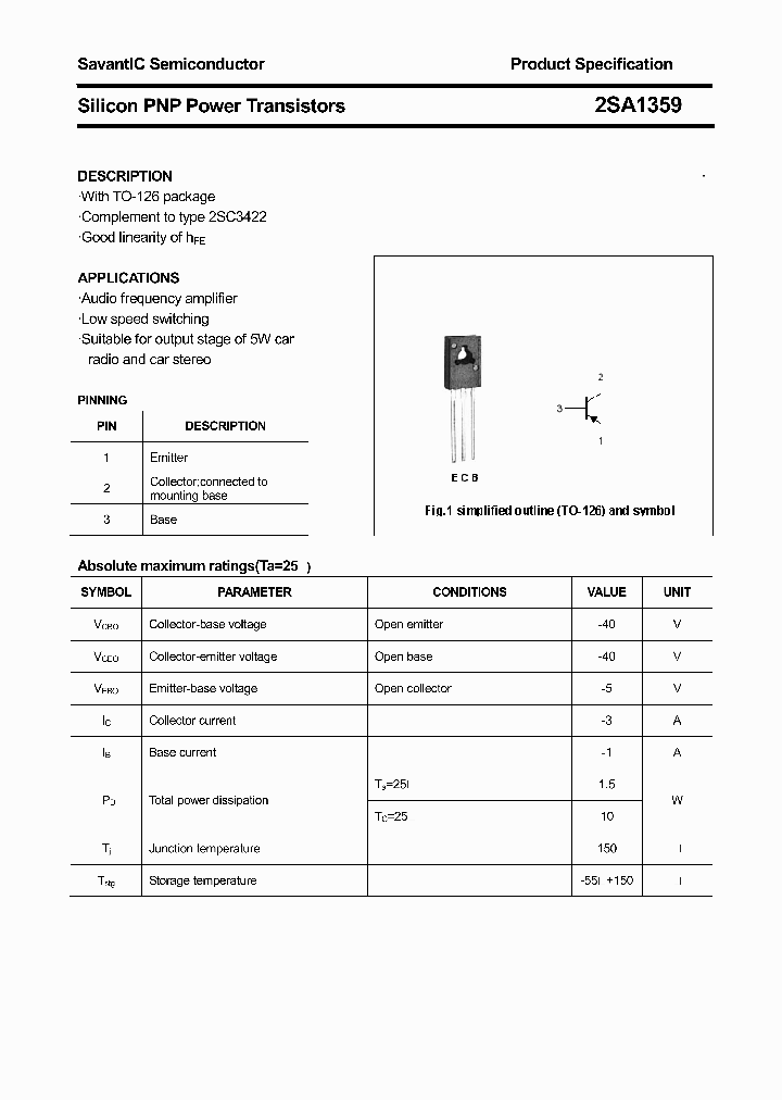 2SA1359_4372443.PDF Datasheet
