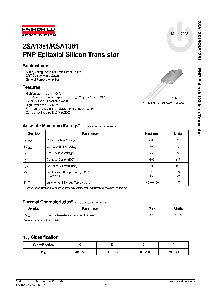2SA1381_4230135.PDF Datasheet
