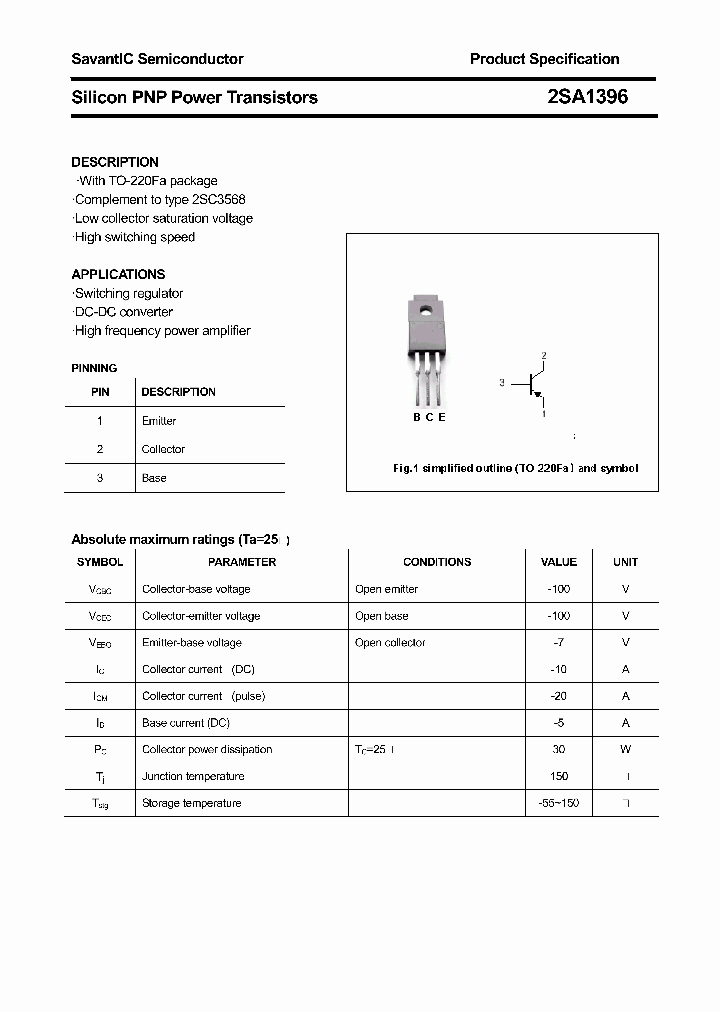 2SA1396_4792842.PDF Datasheet