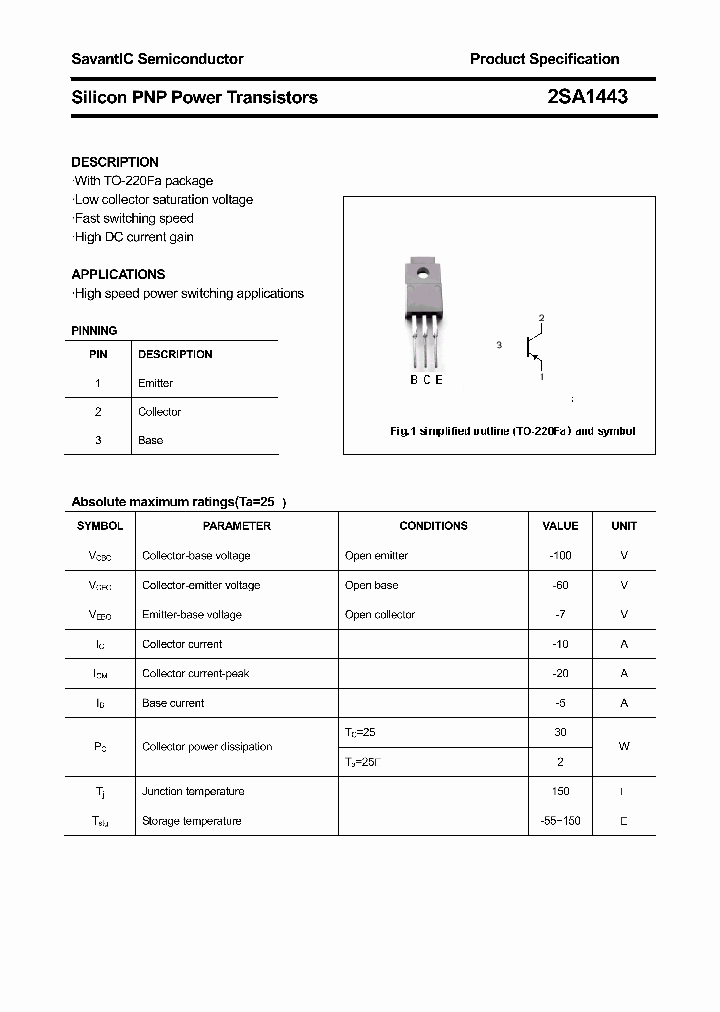 2SA1443_4379130.PDF Datasheet