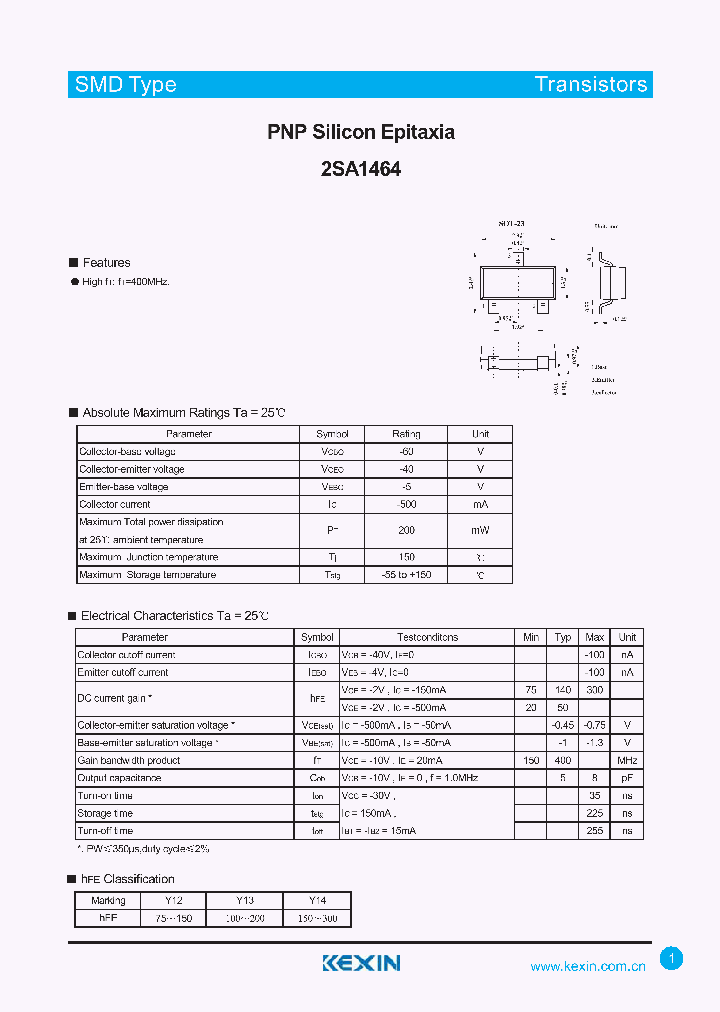 2SA1464_4319754.PDF Datasheet