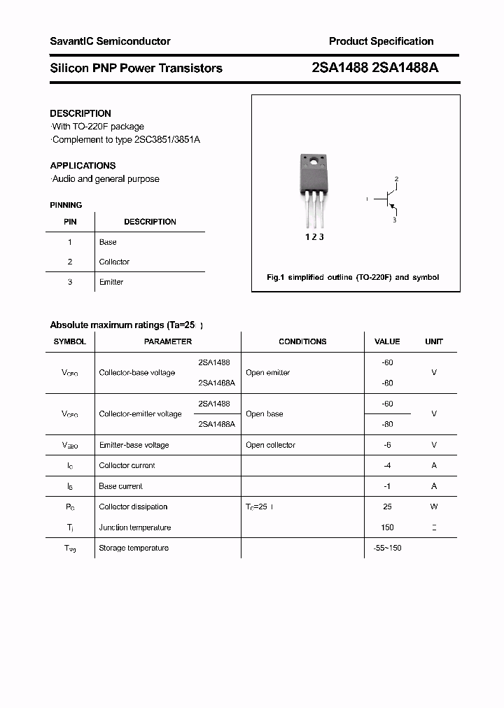 2SA1488_4395569.PDF Datasheet