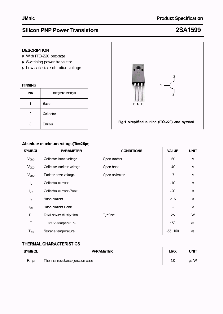 2SA1599_4571881.PDF Datasheet
