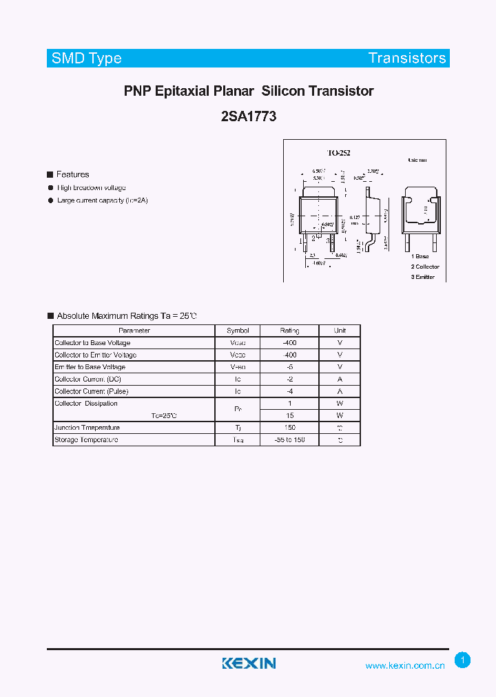 2SA1773_4377099.PDF Datasheet
