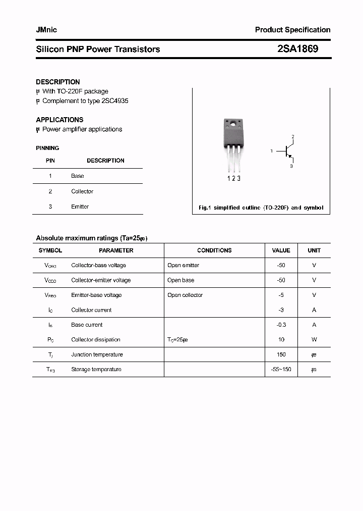 2SA1869_4523294.PDF Datasheet