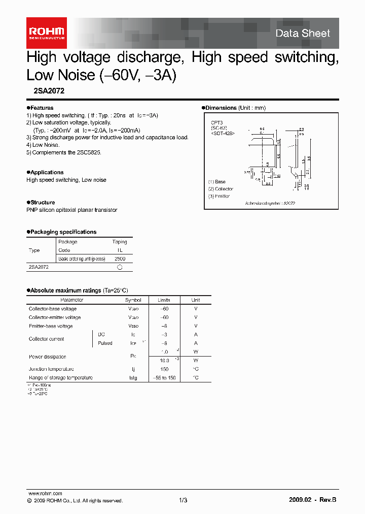2SA207209_4659328.PDF Datasheet