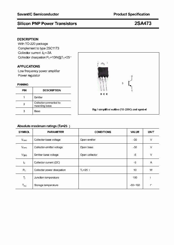 2SA473_4396145.PDF Datasheet